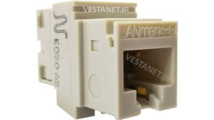 کیستون شبکه نگزنس Cat6 UTP فلوک پاس